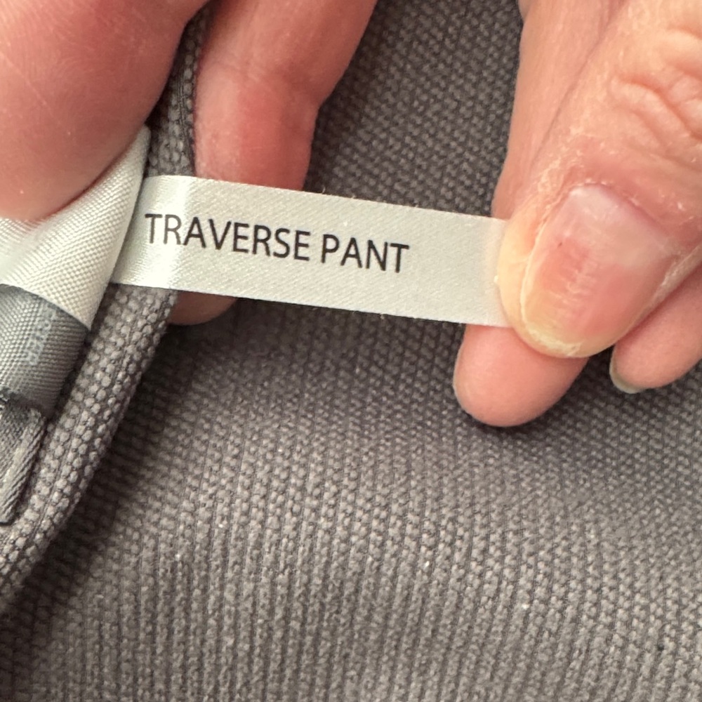 Men's Sitka Gray Traverse Pants 40R - Picture 14 of 14